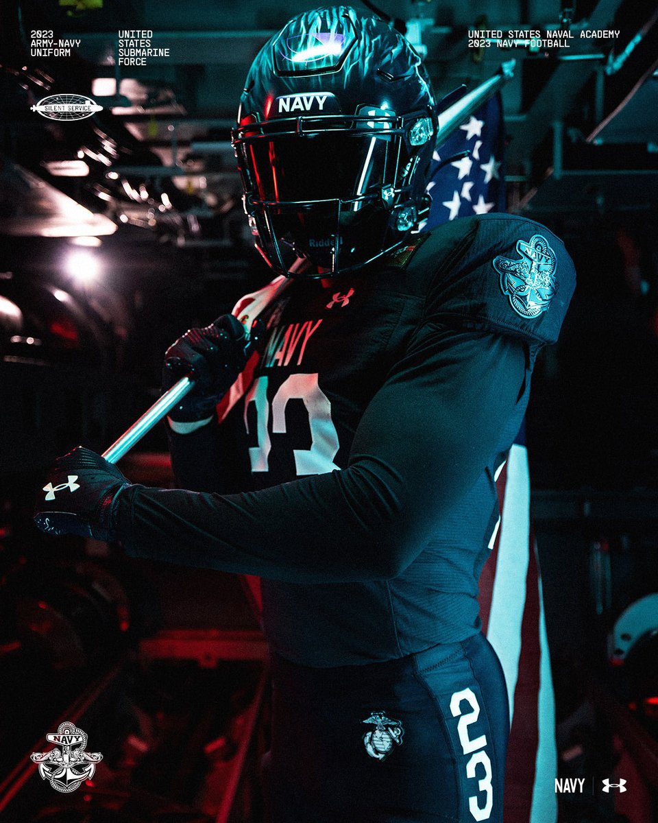 Brett_McMurphy's tweet photo. Army-Navy uniforms on Dec. 9 🔥🔥 https://t.co/p4nTLqYabU