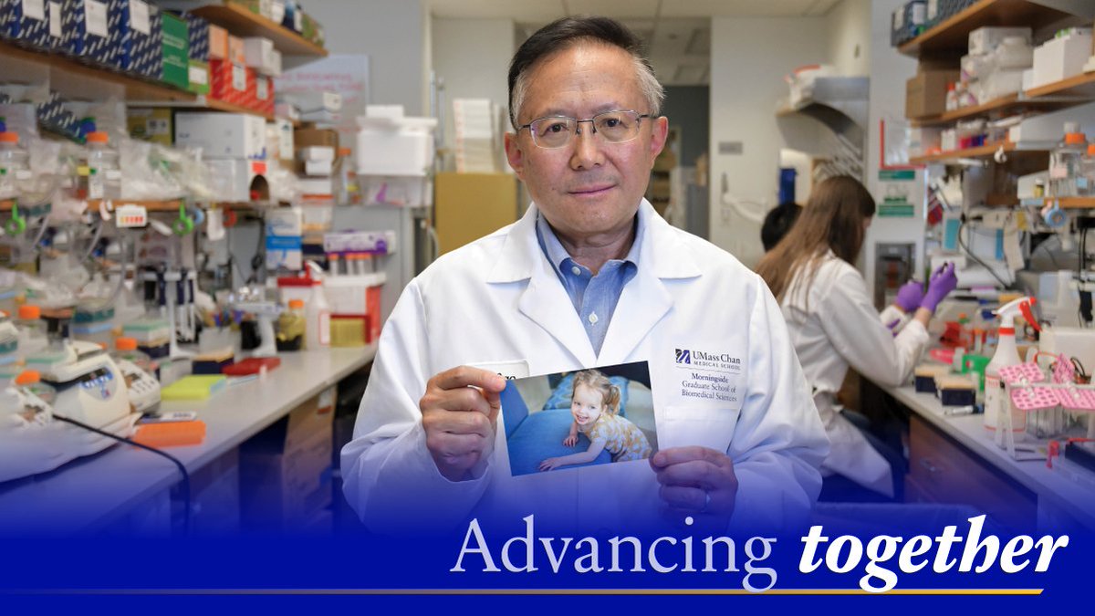 UMass Chan Medical School (@umasschan) on Twitter photo Guangping Gao, PhD, who has dedicated much of his career to developing a gene therapy for Canavan disease, says patients like Noa push him. Read about how <a href="/UMassChan/">UMass Chan Medical School</a> researchers partner with patients to advance research together: direc.to/keir #AdvancingTogether Guangping Gao, PhD, who has dedicated much of his career to developing a gene therapy for Canavan disease, says patients like Noa push him. Read about how <a href="/UMassChan/">UMass Chan Medical School</a> researchers partner with patients to advance research together: direc.to/keir #AdvancingTogether