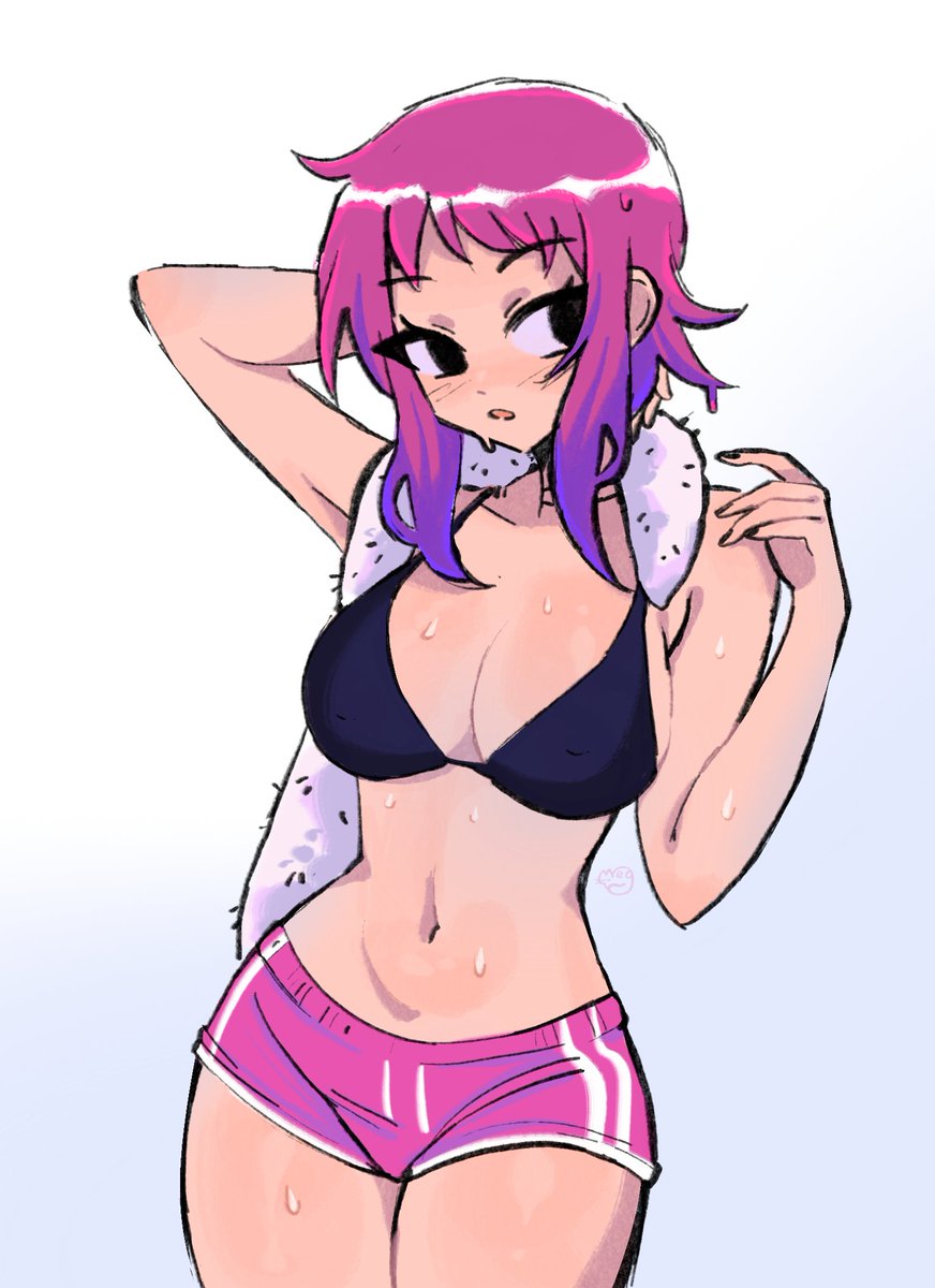 _megrocks's tweet photo. freshly dyed ramona https://t.co/w991a8esCa