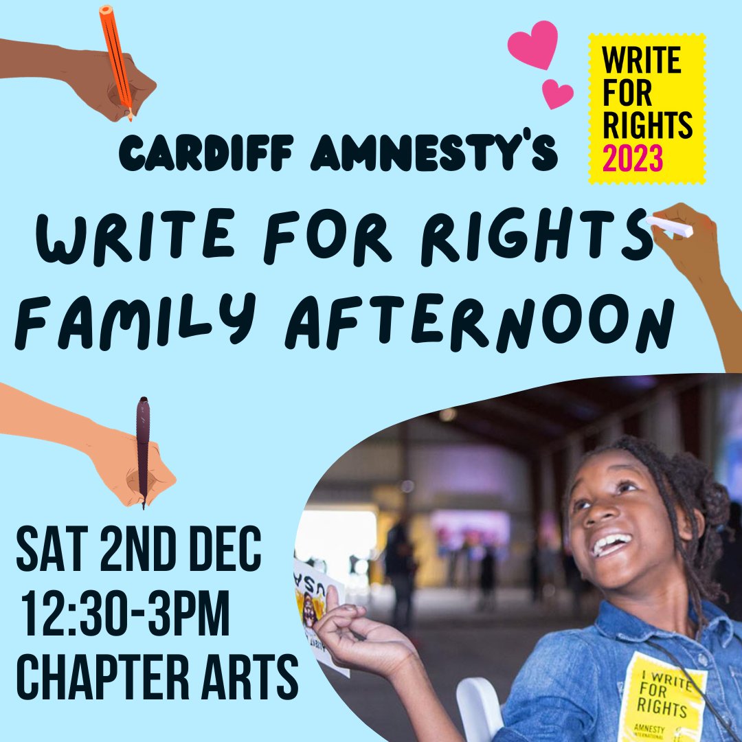 Amnesty Caerdydd tweet media