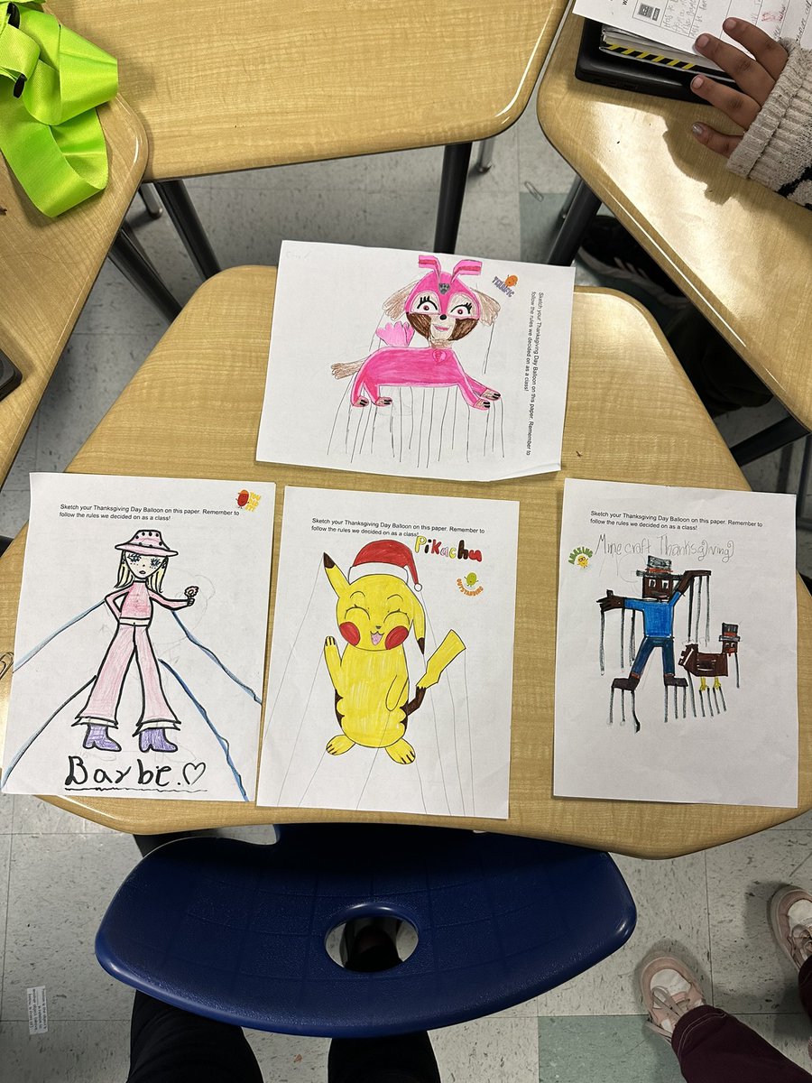 5th graders used Kaplan Icons to analyze rules for the Macy’s Day Parade balloons and then created rules for a classroom competition! Check out our winners! @AlantonAstros @VBGifted