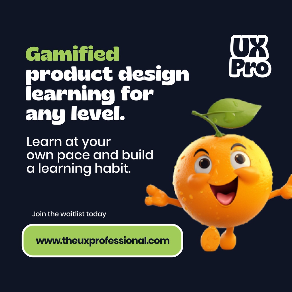 BraveAchievers's tweet image. Product design mastery is just a click away. 

Embrace the UX Professional Elevator and transform your learning goals into tangible outcomes. 

Join the waitlist today: theuxprofessional.com
#uxpro #productdesign #uiux