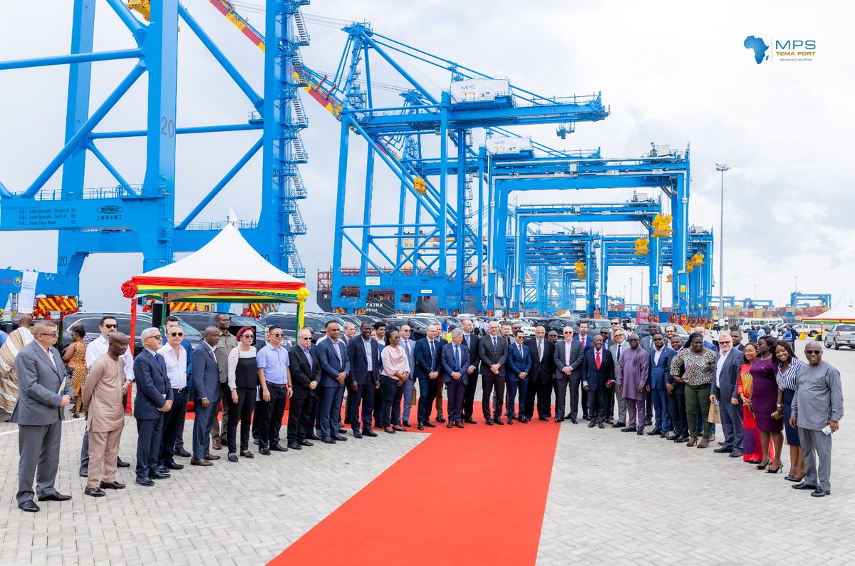 container_news's tweet photo. Second phase of Tema Port Expansion Project begins
#PortofTema #TemaPortExpansionProject
https://t.co/6DWTMvKiD0 https://t.co/V7sPZVXzXg