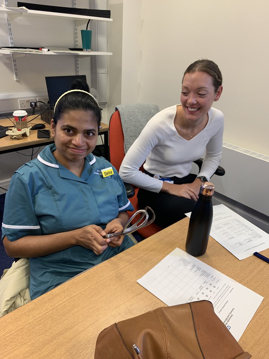 A great study day today learning about instrumental deliveries. Thank you Dr Vanes 🙌