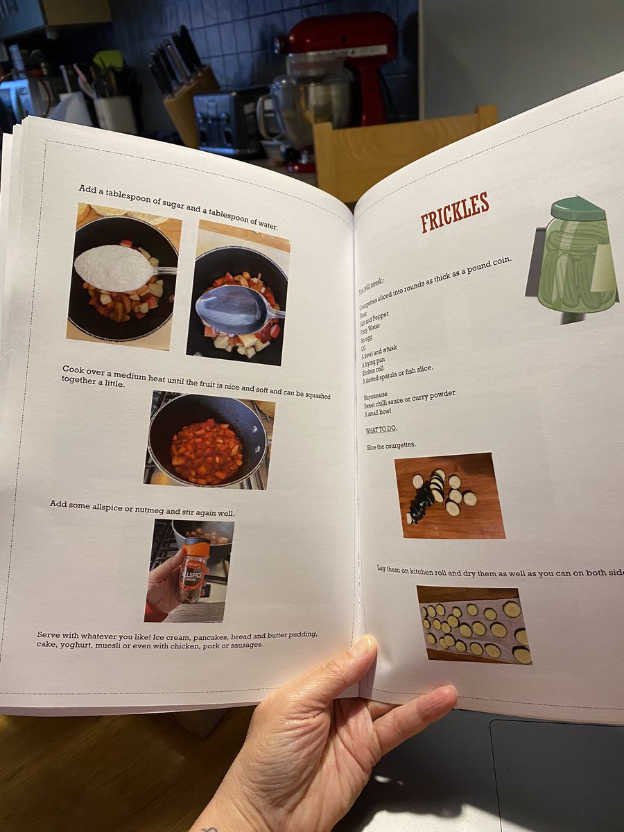 Very proud of our Food for Thought leftovers recipe book. @gmenvfund