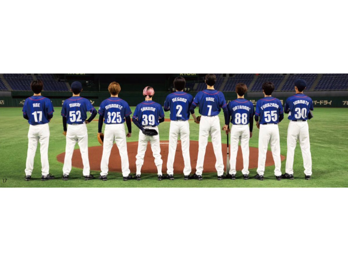 ⛄️⚾️ Snow Man 背番号 岩本照『30』今の年齢 深澤辰哉『55』誕生日