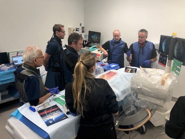 Merit_Spine's tweet photo. Thanks to our dedicated faculty and attendees for joining us this past weekend in Albany, NY for an immersive hands-on lab. Together, we're committed to elevating patient care and providing targeted therapies for those suffering from #VCFs and #metastaticspinaltumors. https://t.co/SlDqkifo0Z