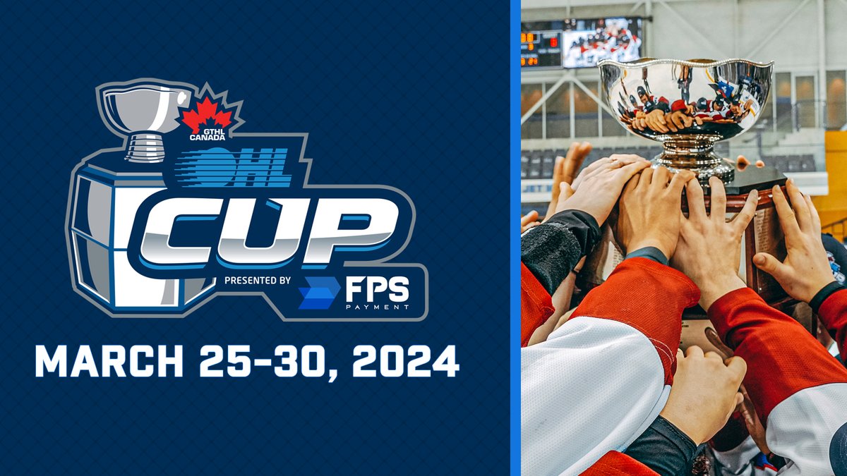OHLHockey's tweet photo. U16 AAA talent from across Ontario and the United States will converge in Toronto for the 2024 #OHLCup presented by FPS Payment from March 25-30!

DETAILS 🏆: https://t.co/oNGlfU4hBB https://t.co/cGK8UxbCvW
