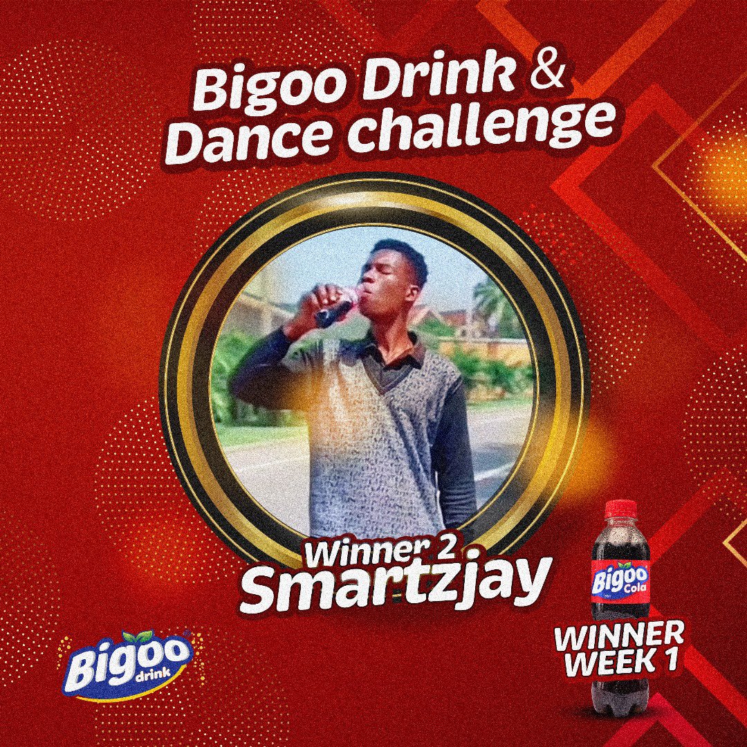 ⚡️Bigoo Drink & Dance challenge Congrats to @traploy1 & @smartzjay for emerging as our week 1 winners. My mngt will DM you for ur prizes delivery. You get to join me at the next Dance with Zigi class Challenge ongoing, join and win amazing prizes @bigoocola & @mcberrybiscuits.