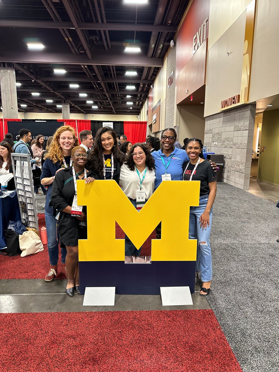 One of the best things about <a href="/ABRCMS/">ABRCMS</a> is the people! Thank you to everyone, new and familiar, who stopped to chat with the <a href="/UMich/">University of Michigan</a> Medical School team. And thanks to <a href="/ASMicrobiology/">ASM</a> for putting on such an extraordinary event. See you next year! #ABRCMS2023 #GoBlueResearch