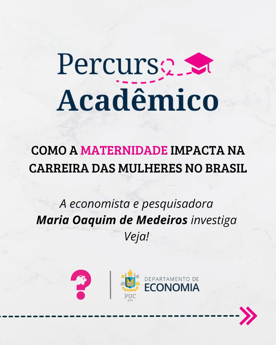 Em sua dissertação de mestrado pela PUC-Rio, a economista Maria Oaquim de Medeiros buscou entender os efeitos da maternidade sobre a vida profissional das mulheres brasileiras.