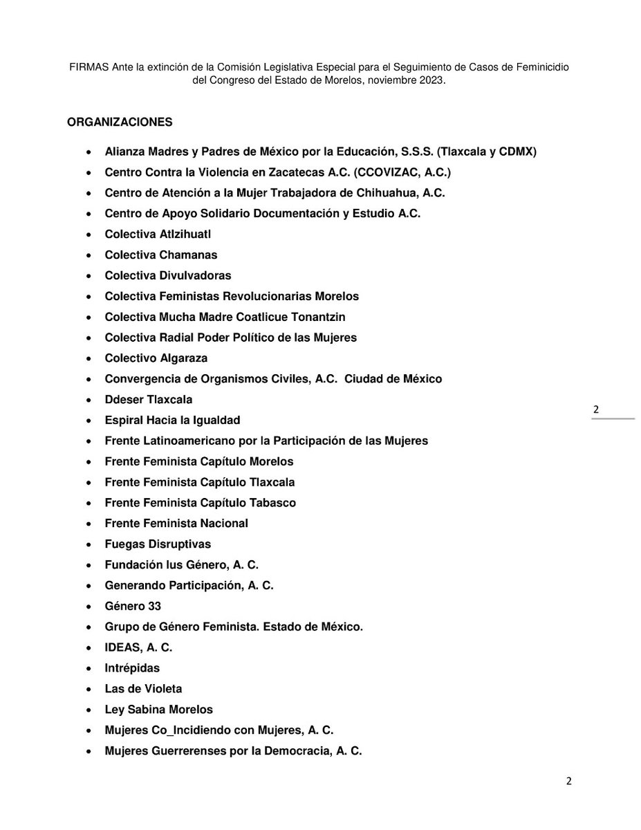 Frente Feminista MX tweet media
