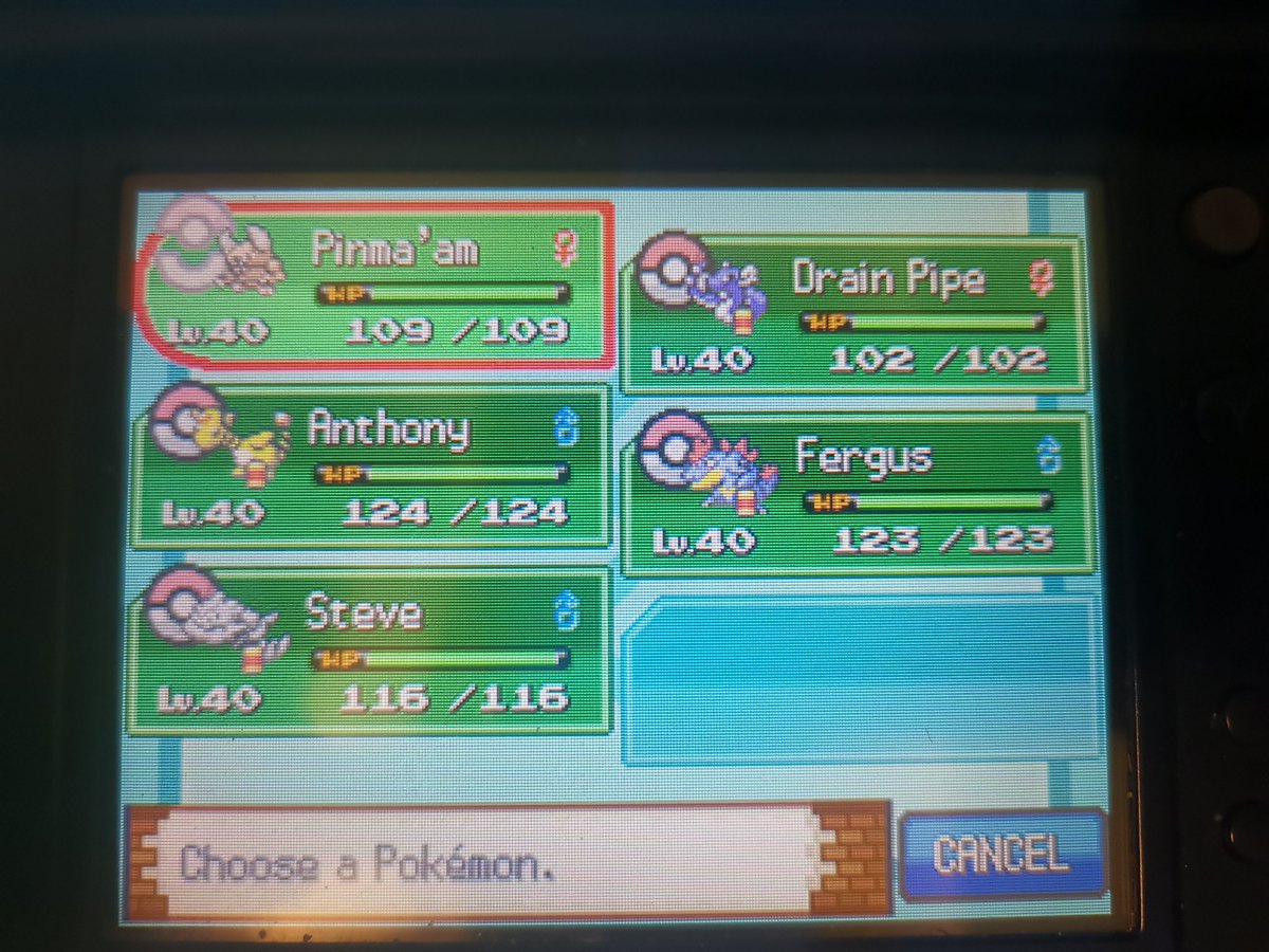 Currently playing Hgss at the same time and got to the Pokémon League. Which will beat the Elite Four in the fewest attempts?