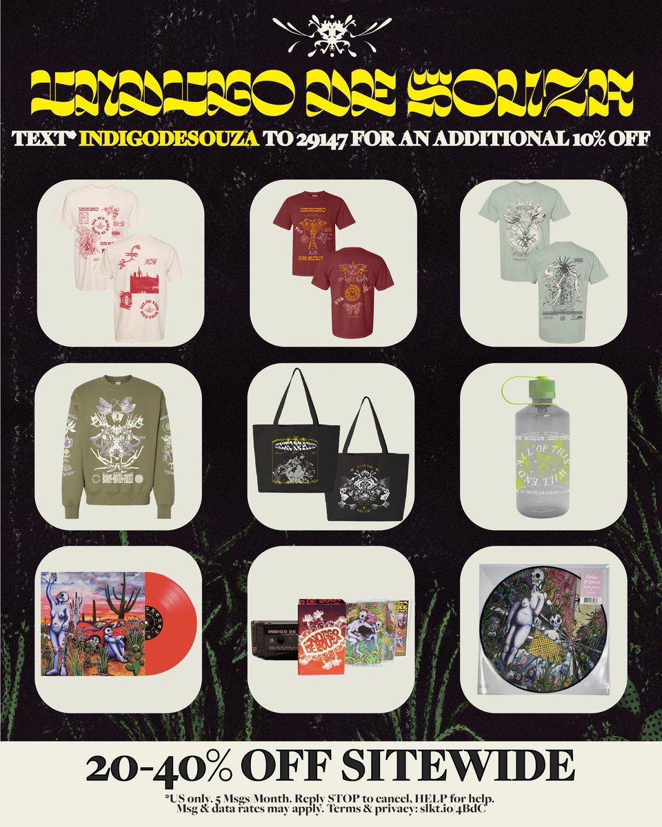 Holiday merch sale! Take 20-40% off storewide on @hellomerch while supplies last, ends 11/30: 10atoms.com/IDSmerch