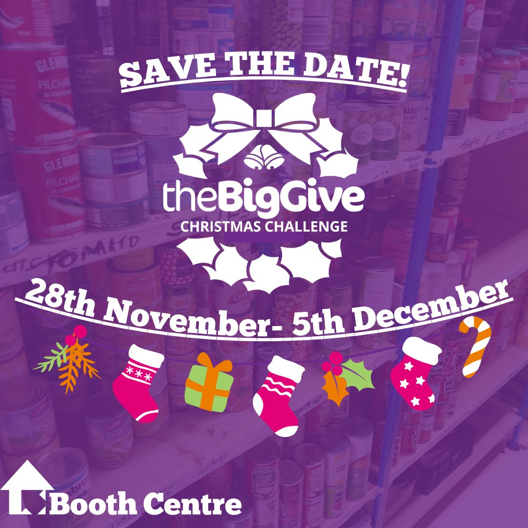 BoothCentre's tweet photo. ⭐ Just ONE WEEK TO GO until our Big Give #ChristmasChallenge23 ⭐

From Nov 28 to Dec 5, every donation will be DOUBLED, meaning your gift will have twice the impact for people affected by homelessness in our community.🎁

get ready to DOUBLE YOUR IMPACT: https://t.co/Ko7FU3FN0t https://t.co/46gYE5xVln