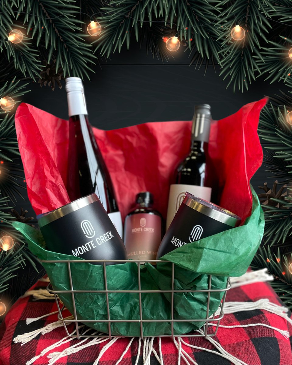Get into the festive spirit with our Mull it Over Gift Basket! 

*Available for local pickup/delivery only. Order yours now on our website and make this holiday season extra special! 

montecreekwinery.com/product/mull-i…