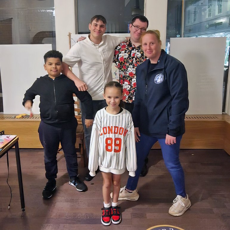 Well done to some of the <a href="/4_yp/">4YP</a> young people who have been leading our safe places project with <a href="/MakeArchitects/">Make Architects</a> for showcasing their work and ideas so brilliantly at the Thomas Wolsey 550 @iwill_movement event. #iwillWeek23