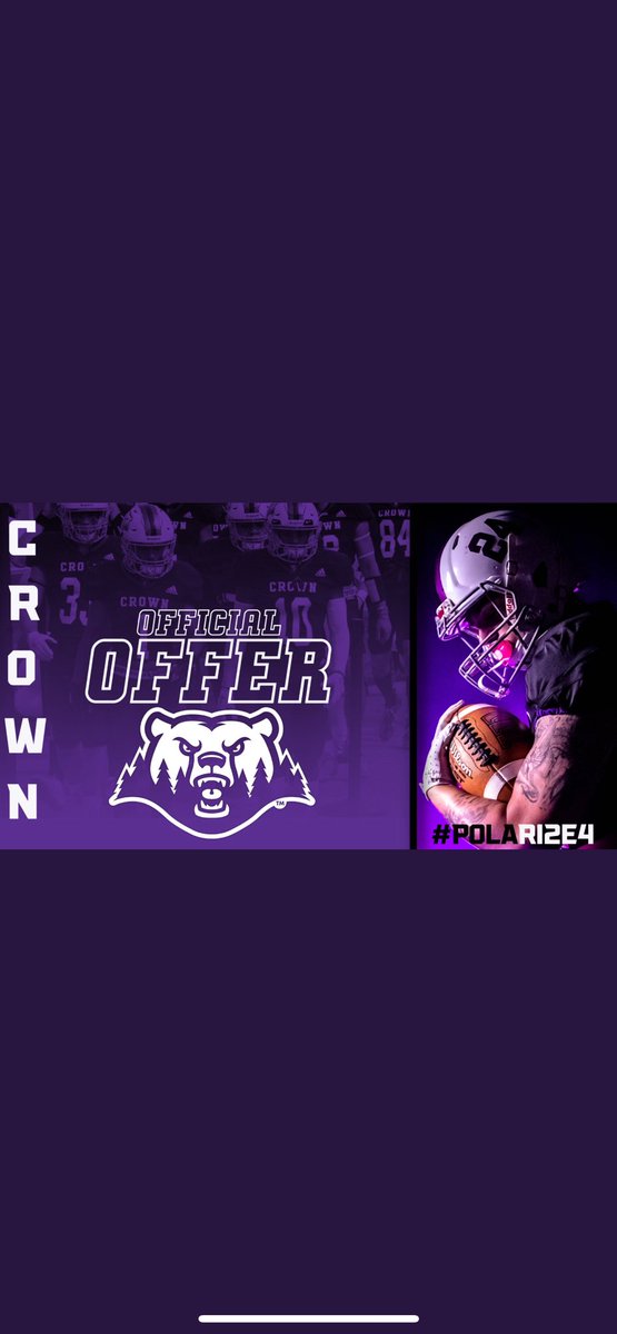 After a great Talk with @_coachwomack I am beyond blessed to receive my 1st official offer to continue my athletic and academic from Crown College! I am so grateful for this opportunity and all glory to my lord and savior Jesus Christ @CoachMayo97 @EHSCoachLopez @CoachJaimeE_Hdz