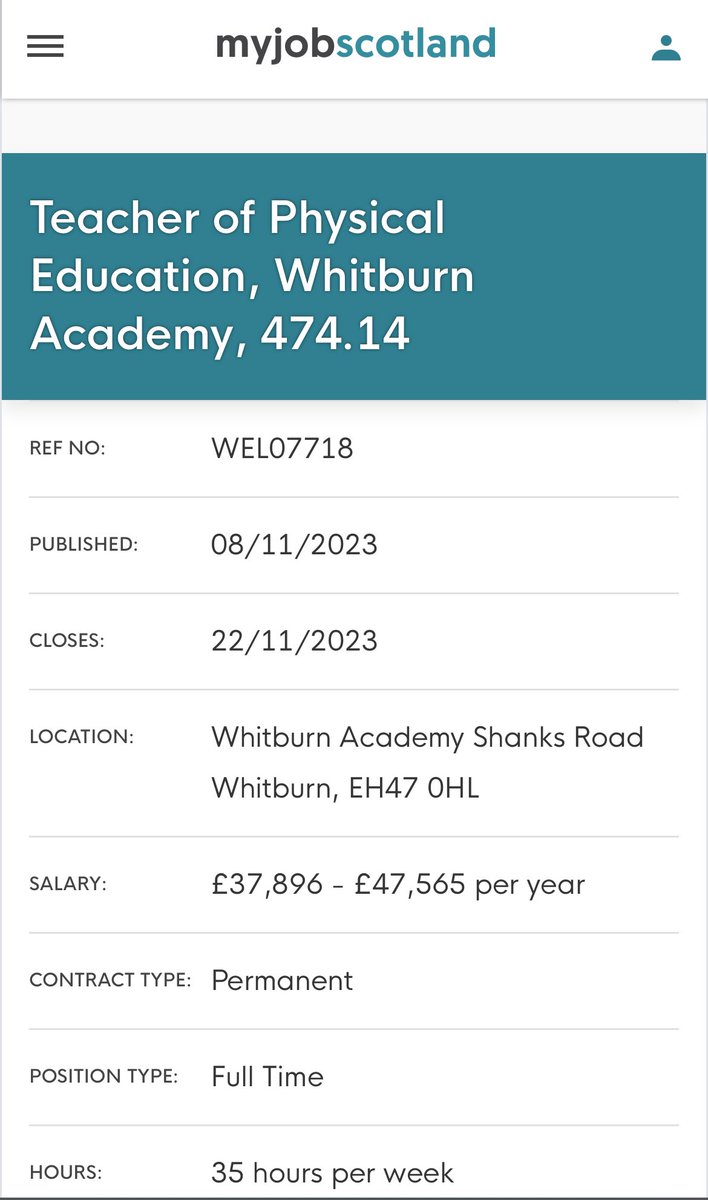 Last chance -
Closes tomorrow 🤷‍♂️

myjobscotland.gov.uk/councils/west-…