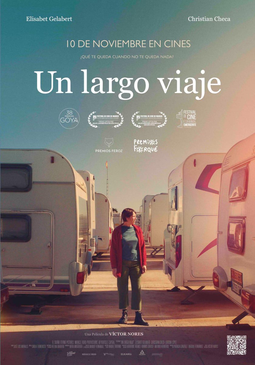 JURADO DEL FESCIGU 2022 AHORA EN LOS GOYA.

Daniel Chamorro este año estará en los Goya gracias a la película "Un largo viaje". Un largometraje con 17 candidaturas, donde Daniel concursa como major actor de reparto. MUCHÍSIMA SUERTE DE PARTE DEL FESCIGU.