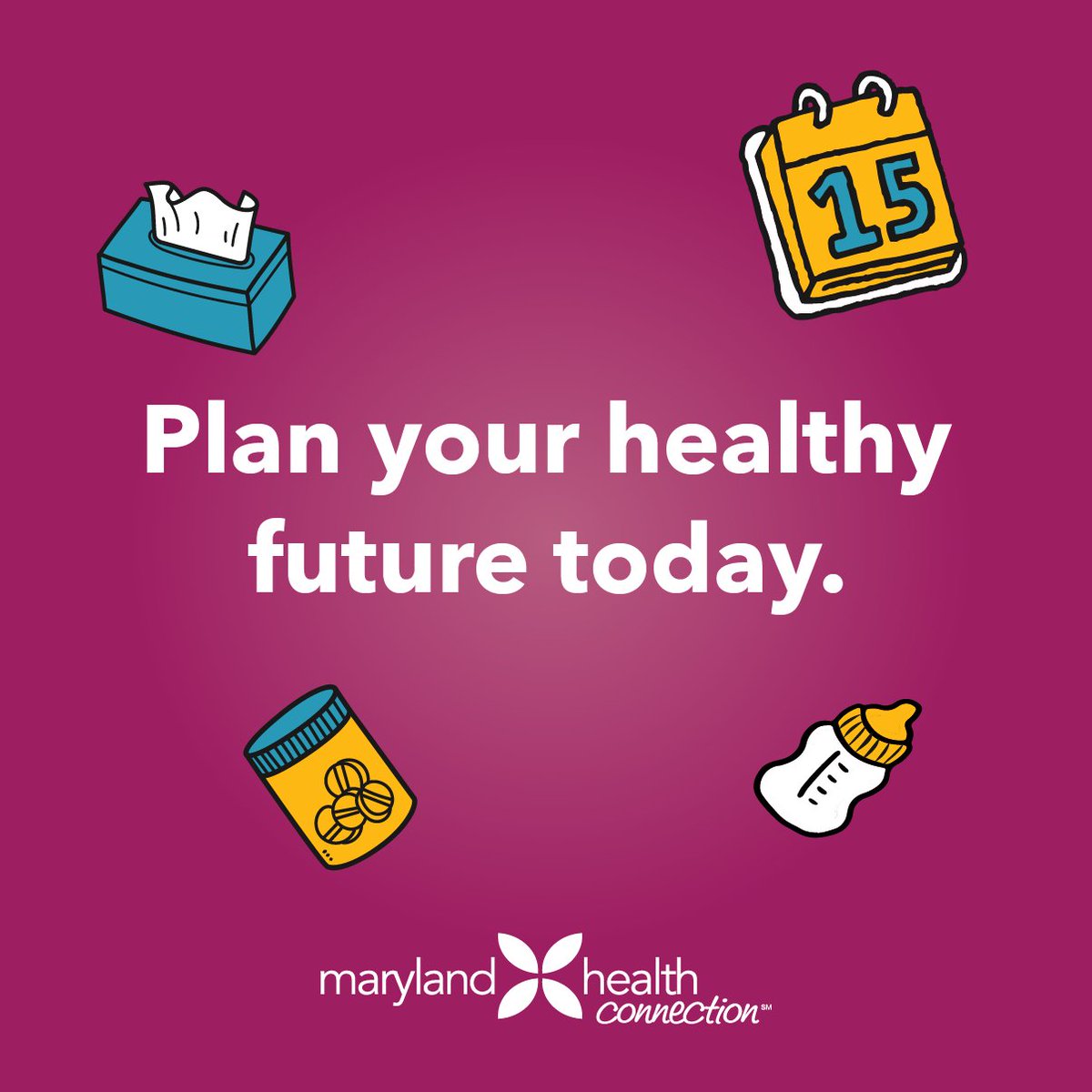 MarylandConnect's tweet photo. Planning for a healthy future begins now. Open enrollment is your chance to make sure you have the health coverage you need. Visit https://t.co/GpASXcJbQN to get a 2024 health plan and savings. #GetCoveredMD https://t.co/MOhmMQaVis