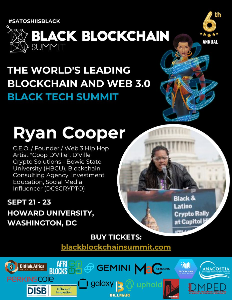 dcscrypto's tweet photo. Woke up and saw my face in this month's edition of @WIRED magazine!!!
What can crypto still do for black people?
https://t.co/Ne1q2yS5Wm
#satoshiisblack #dvillecryptosolutions #dcscrypto https://t.co/nKTQ0r0FOd