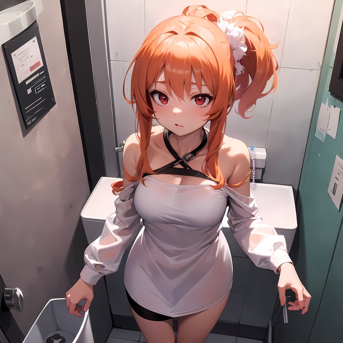 QueenEmmaWild's tweet photo. Do you really want my dirty panties, slave 🦠? 

That is so disgusting, I wore them sweating all day, they are very very dirty and also, why would I give you that pleasure...??  ( •̀ - • )

"Let's do something... Follow me to the toilets"

Seeks you really need them. Now put your pants off and pray kneeling at this toilet floor  😈

~𝑯𝑨𝑯𝑨𝑯𝑨~  "You seems ridiculous" ٩(ˊᗜˋ*)و ♡

Now I'm gonna put my panties inside this face mask...

Want them? Simple, put this mask on your face 
and walk with it to home

You didn't even think about it, right 😆? Now feel the smell of my fragance knocking you without escape doggy  •ﻌ•

Oh, and before... We gonna go to shopping with the money that I fount on your pants 💵

♥︎ beta betasafe paypig findom send femdom blackmail  hypno NoFap 2DFD techdom goddess chastity sissy  feet simp BDSM 2DGirls locktober heels  edgeware ass mistress waifu domme anime hentai futa piggy ♥︎