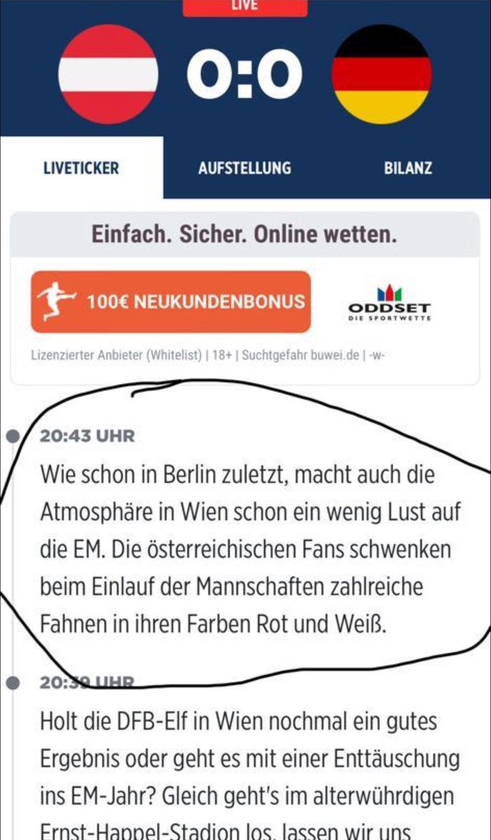 Wie kann das sein?! #AUTGER