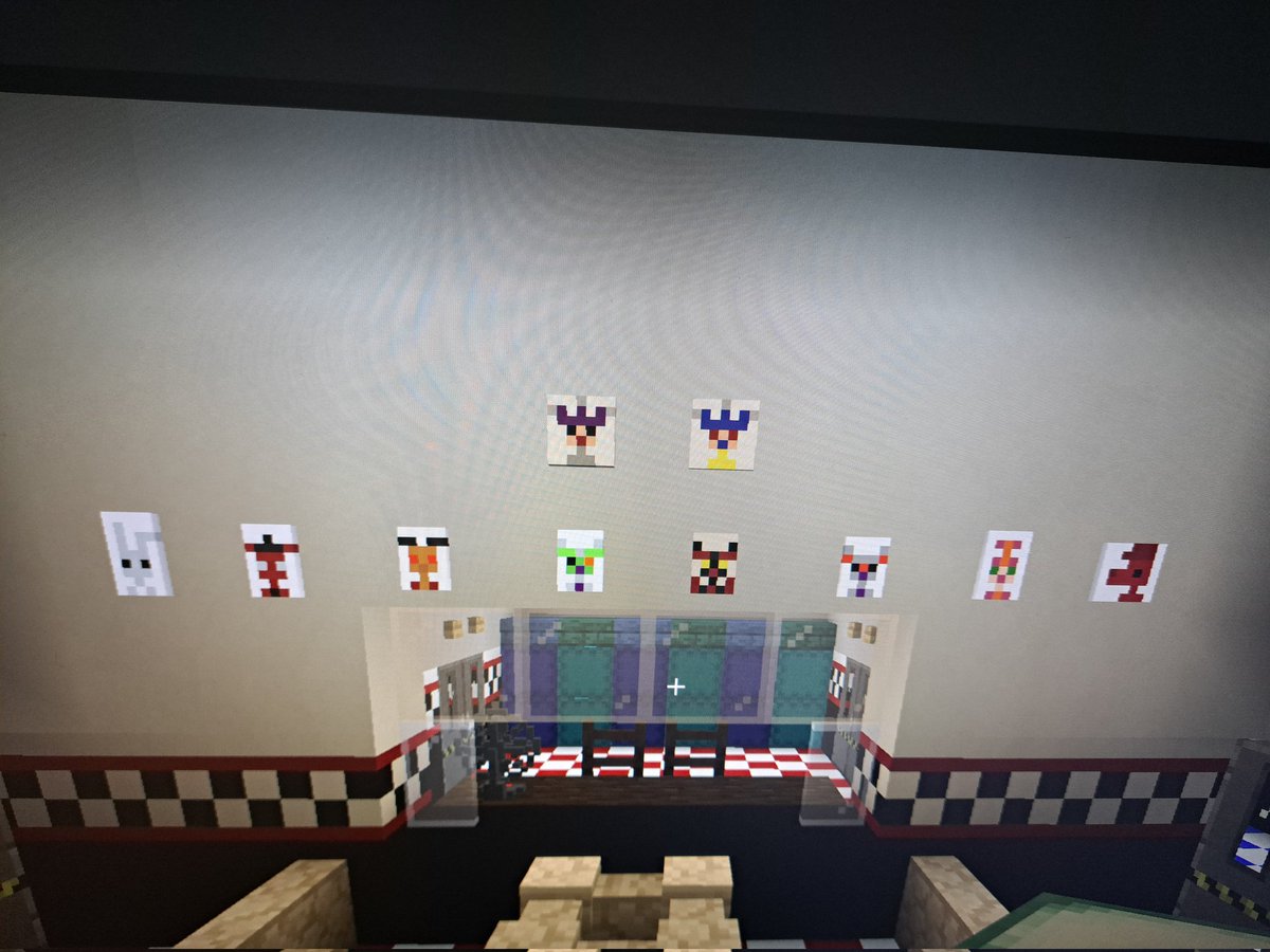 I did thing, but you have to find out who is who

Hint: All are in official fnaf media