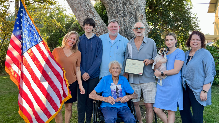 TheAllianceHome's tweet image. In honor of #courageousconversations this #HAPCM, we're sharing this recent We Honor Veterans blog post, The Power of Living Memorials: A Marine’s Journey from War to Peace. Learn about Gerald (Jerry) Pederson's life and achievements in the full story: wehonorveterans.org/blog/the-power…