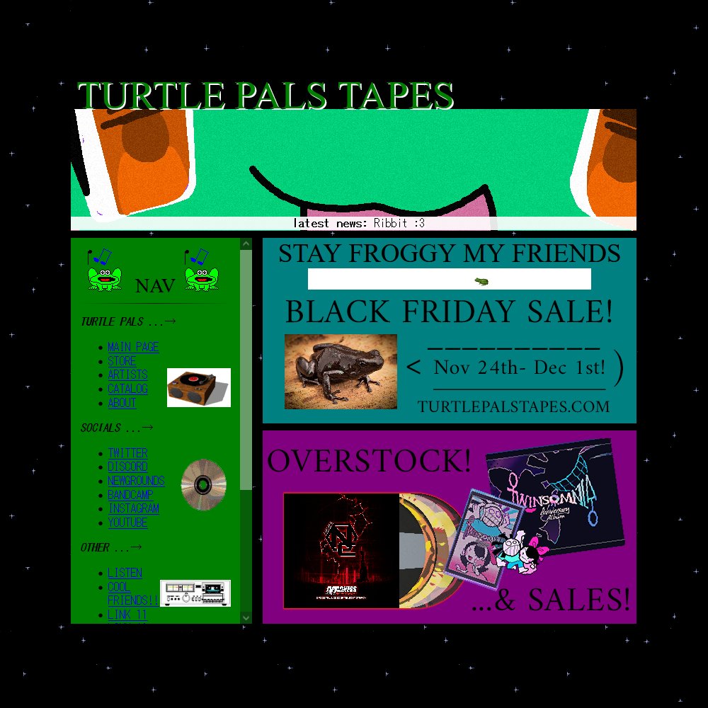 Turtle Pals Tapes on X: AHOY!! We are releasing the original