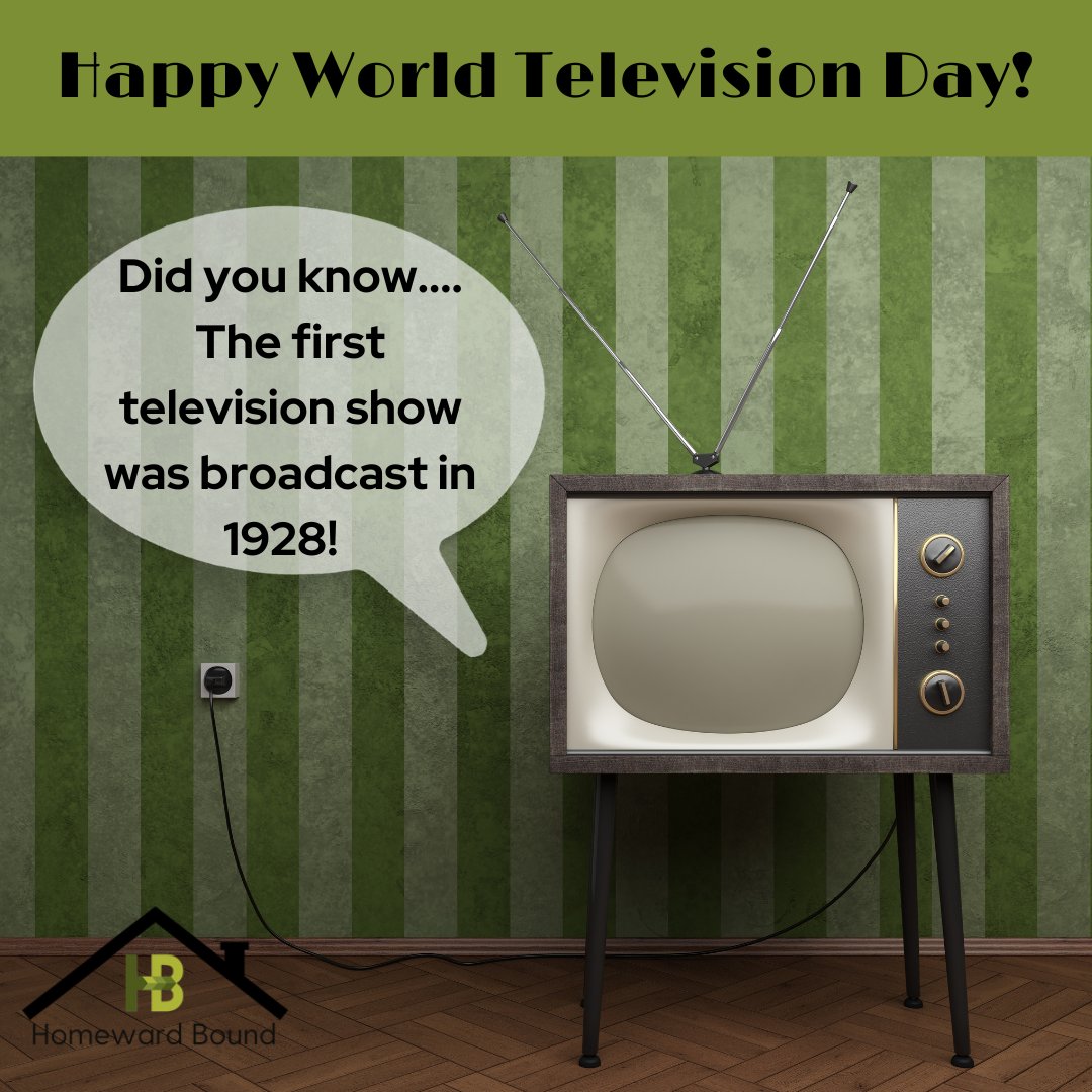 Nov. 21st is World Television Day.

The TV was invented in 1926. The first television show was called 'The Queen's Messenger,' a radio drama adapted for television.

We have come a long way in just under 100 years! 

#worldtelevisionday #television #tvfacts #victoriarealestate