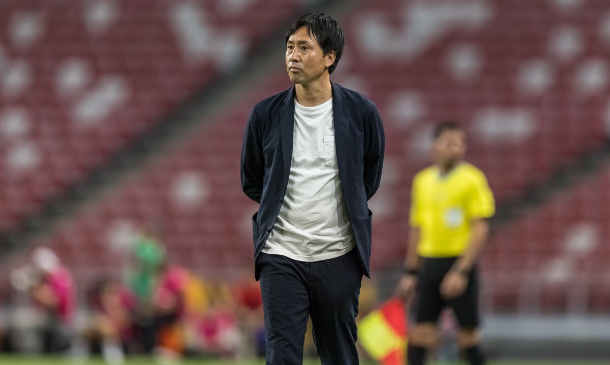 TeamSinga's tweet photo. Takayuki Nishigaya🇯🇵 como entrenador de Singapur🇸🇬:
🅿️ 24 partidos
✅ Triunfos: 8
➖ Empates: 5
❌ Derrotas: 8
❌ #AsianCup2023: No clasificó
❌ #AFFMECup 2022: Afuera en fase de grupos
#WCQ 2026: ✅ Ronda 1 vs 🇬🇺 3-1 (agg) - Ronda 2: ❌ 5-0 vs 🇰🇷 ❌ 1-3 vs 🇹🇭
¿Debe continuar? https://t.co/wVXK4Qxqvw