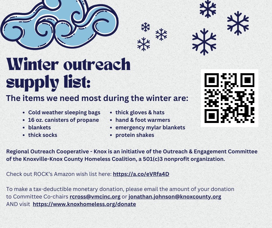 Help us help neighbors this winter!