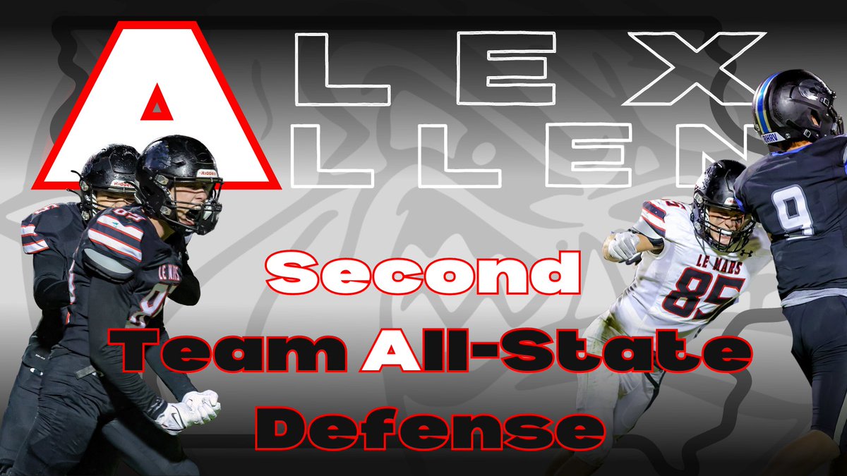 Congrats to <a href="/AlexAllen86/">Alex Allen</a> for his 2nd Team All-State Award. #Bulldogs