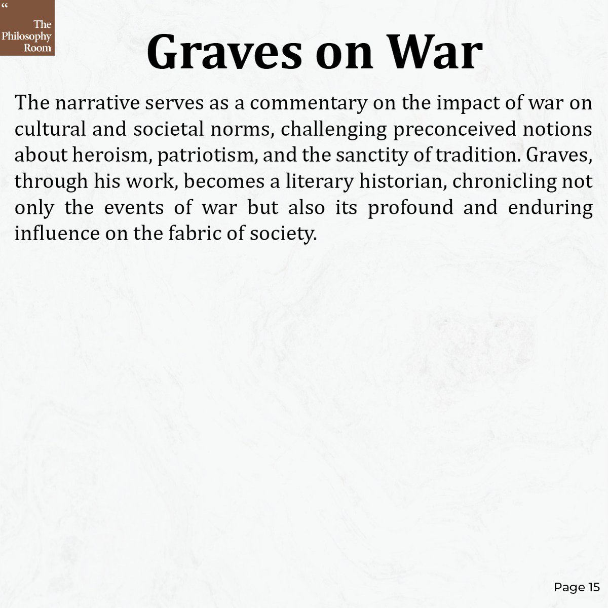BardReview's tweet photo. Robert Graves on War https://t.co/JbAY2oDT2X