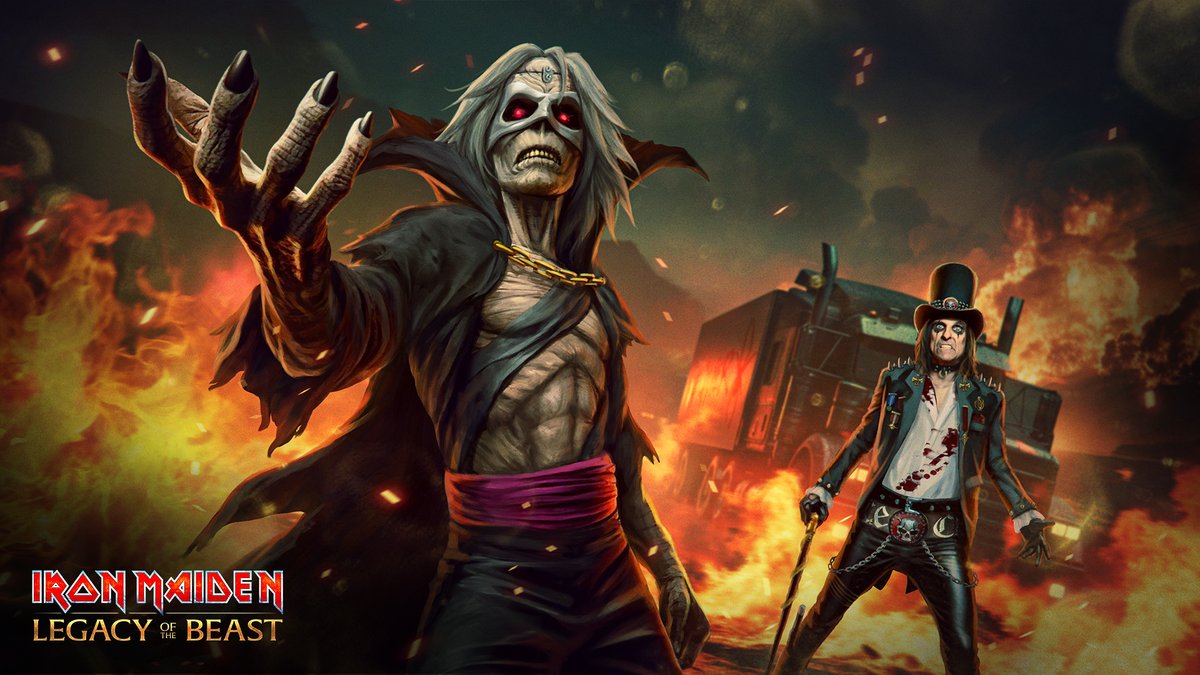 ironmaidenlotb's tweet photo. Alice Cooper and Phantom Eddie are coming to your device in stunning wallpapers! 
Visit our website now and download the mesmerizing Alice Cooper Collaboration wallpapers! Transform your screen into a metal masterpiece

🔗https://t.co/qE7cQpxJ8v 

#AliceCooperCollaboration https://t.co/ewHObNeNIV
