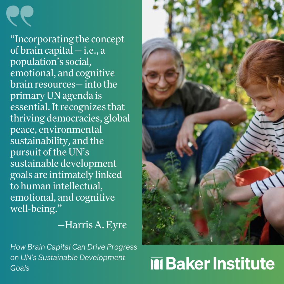 Progress on the UN’s sustainable development goals — aimed at achieving peace & prosperity for all people & the planet — has been slow. Fellow @HarrisAEyre & co-authors explain how applying a brain capital framework could change the trajectory. READ: bit.ly/3SS5Fui
