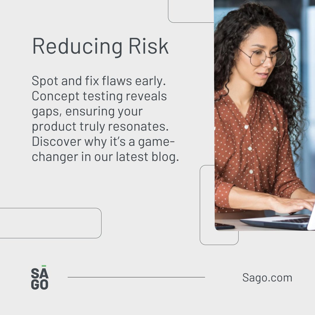 sagomrx's tweet image. Ready to refine and elevate your product pre-launch? Harness the power of concept testing. Our latest blog details 5 essential reasons why it&apos;s crucial for your launch. Read now: bit.ly/40OUeFo

#ConceptTesting #ProductLaunch #MarketResearch #CustomerInsight