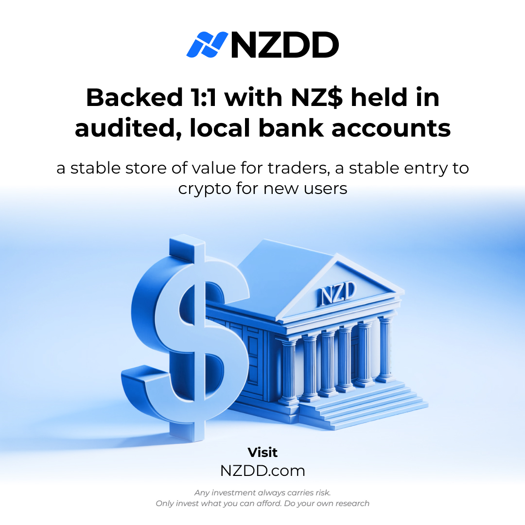 Announcing not 1 but 2 launches! First up a new stablecoin for Kiwis! NZDD  is backed 1-to-1 with NZ$ We are also launching our own multichain wallet  with state of the art