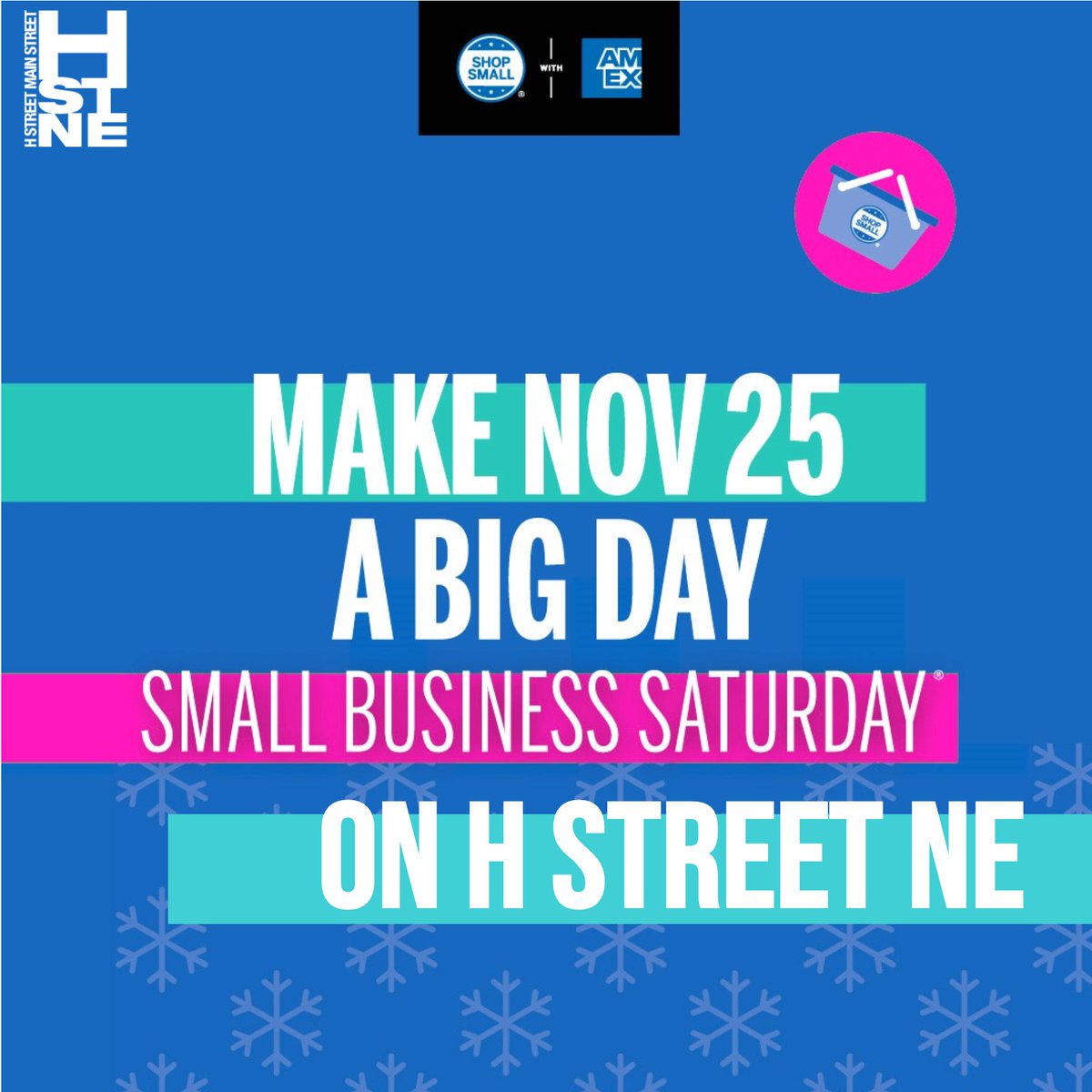 Yes! It is the time of the year again - #SmallBizSat is happening on Saturday Nov 25 –   support our  #localbiz – check out all their offerings on our website hstreet.org ! #hstreetstrong #ShopSmall #SmallBizSat #AmexSBSChampion #hstreetne #supportyourneighborhood