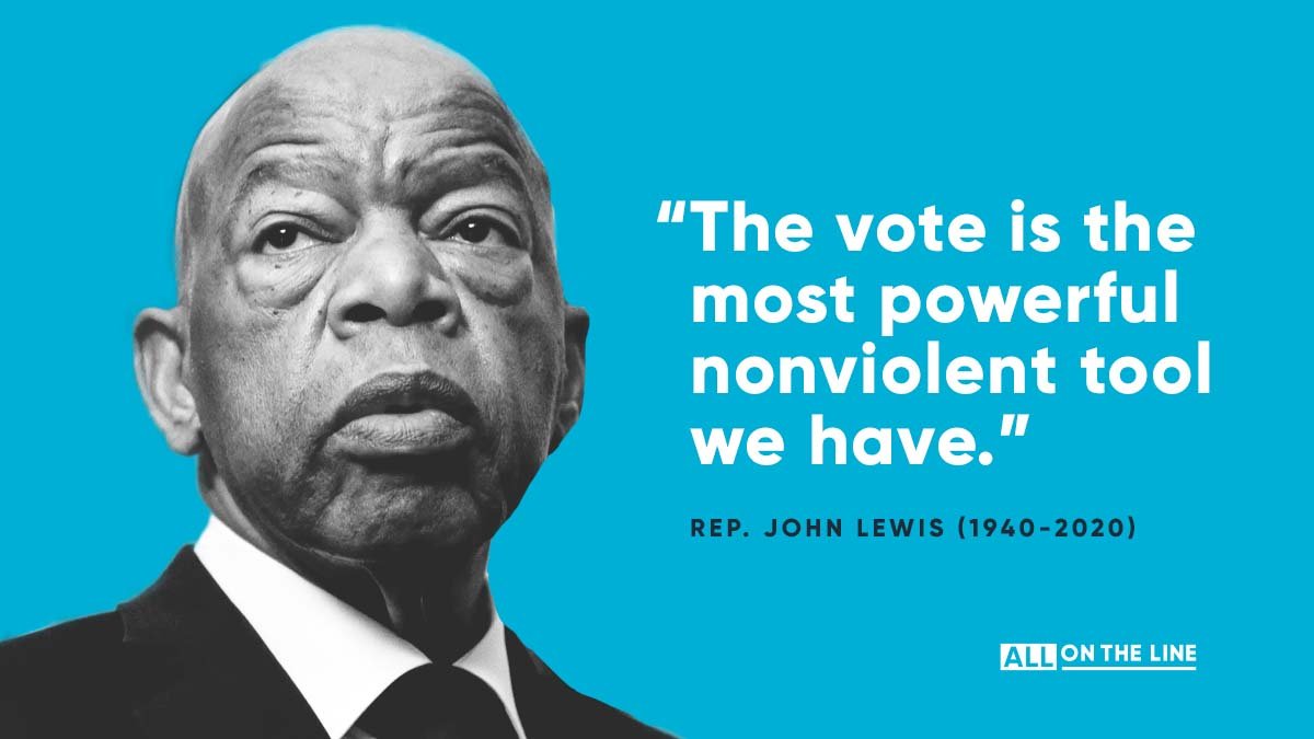 TWEEPS: Two MAGA judges gutted the Voting Rights Act by ruling that individuals and groups CANNOT sue states that violate the Voting Rights Act.

Of course, this heavily impacts people of color, because MAGA knows when we vote, it MATTERS.
MAGA knows, if we ALL show up, they
