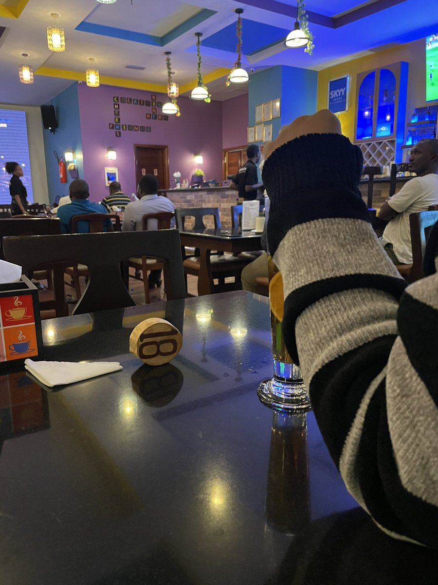 drogbapatrick's tweet photo. Whatching football with her, ile half time analysis, ananiuliza “ Mbona tumewekewa taarifa ya habari?” 😂😂😂 #StarsVsMorocco https://t.co/RO01LLiVir