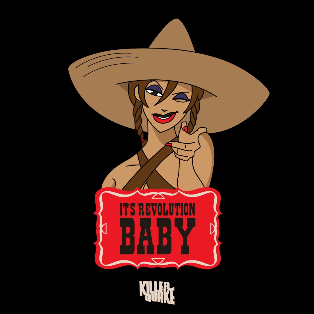 Killer_Quake's tweet photo. It's Revolution, baby! 💥
Visita nuestra tienda 👉 https://t.co/du1Kb1XUKk
#PearlJam #México #parodia
#DoTheEvolution #Revolución
#RevoluciónMexicana https://t.co/OcO8y2OKKq