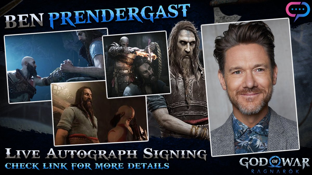 Tyr Actor Talks About God of War Ragnarok! Ben Prendergast 