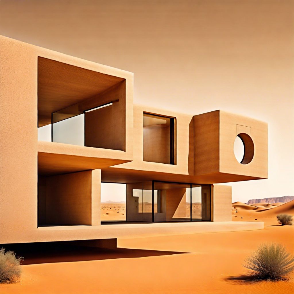 Artec_ai's tweet photo. Sculpted by the hands of AI, this desert dwelling merges with the dunes through its earthy tones and sharp lines. It’s a vision of future habitats shaped by technology. Is this the beginning of a new chapter in sustainable living?

#architecture #aiart #generativedesign https://t.co/koUor2ARTQ