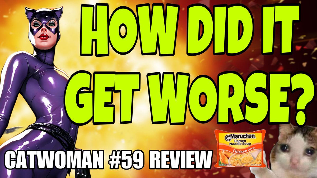 WeirdScienceDC's tweet photo. Catwoman #59 Video Review 

Watch Here ➡️https://t.co/yFXSXUAkmk 

#dccomics @DCOfficial #catwoman #selinakyle #valmont #comics #comicbooks #gothamwar #comicbookreviews #comicreviews https://t.co/OtezsJasYC