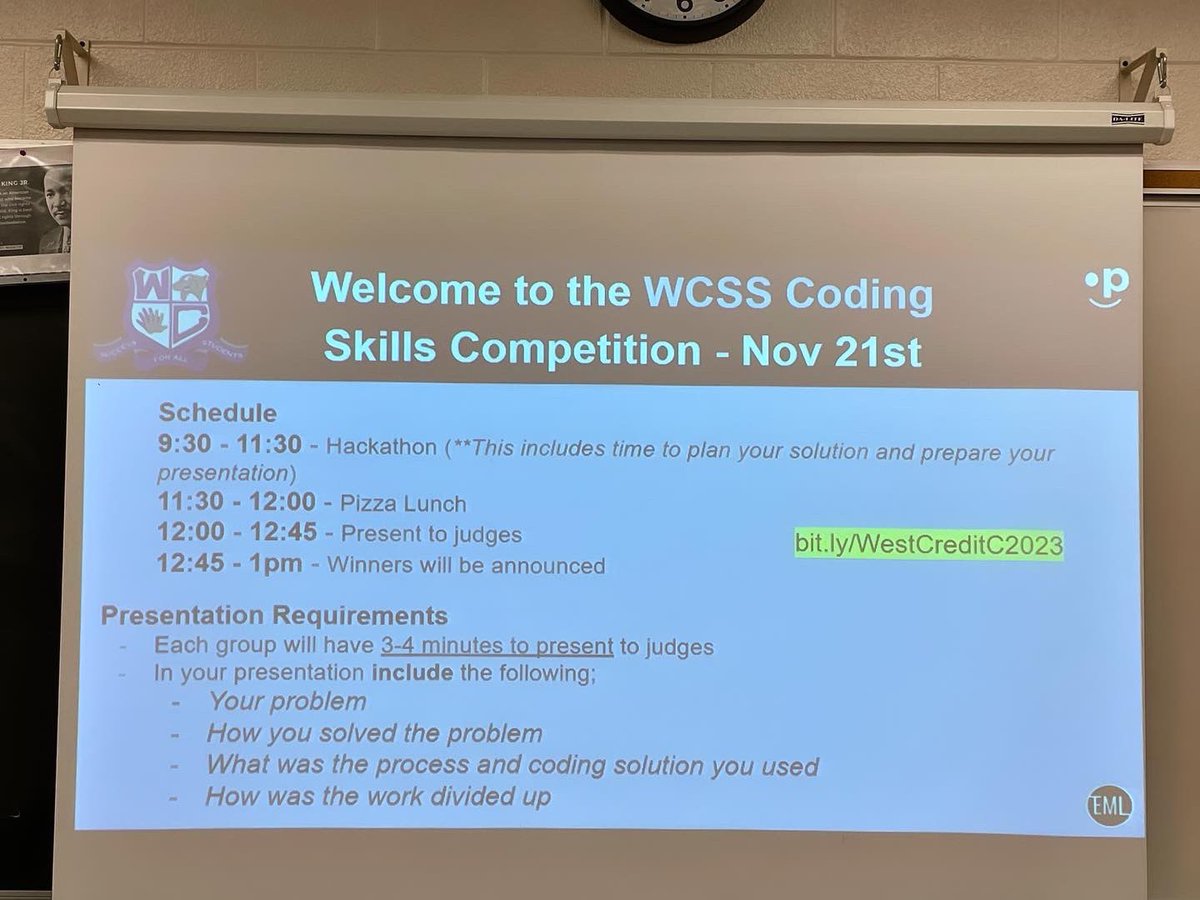 jillpromoli's tweet photo. What a fantastic day! Congratulations to all teams who participated, and extra kudos to @rtmsriptide for your winning entry! I loved seeing the creativity and brilliant solutions from all teams today, and can’t wait to see what local grade 8 students do next time! #onted https://t.co/EZIuAZxqP3