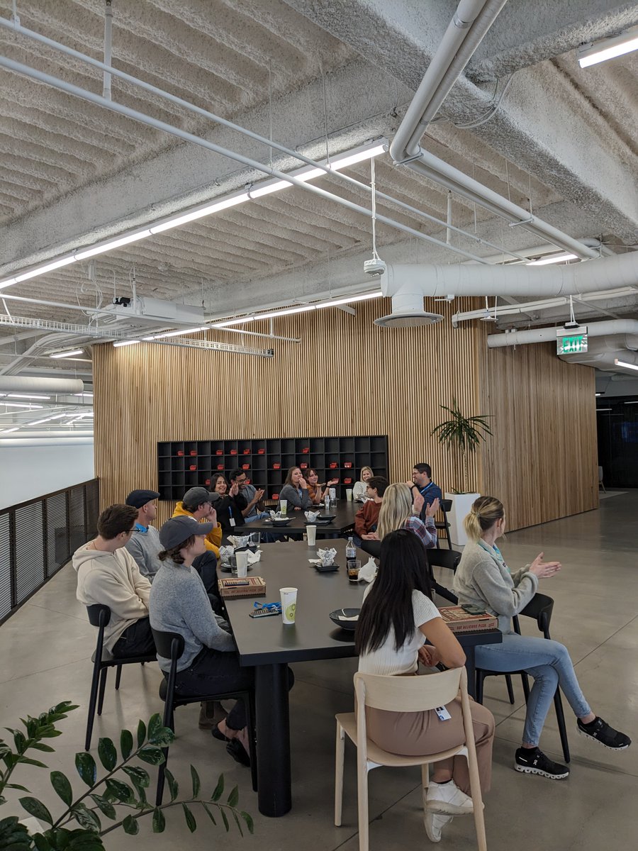 clearlinkco's tweet photo. Our office Friendsgiving was wonderful! We love all our Employee Resource Groups. (Women of Clearlink, Queerlinkers, POCPOC (People of Color, People of Clearlink), and the Neurodiversity Group). We are so thankful for our amazing Clearlink employees at this time of year.  🦃 🩵 https://t.co/DB2T4WnpFJ