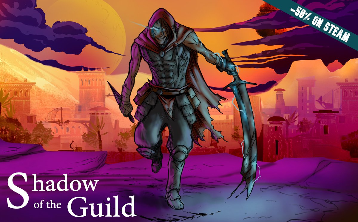 StudioGuild's tweet photo. Embark on an indie fantasy journey ! 🌟 

Dive into the  mystical realms of #ShadowOfTheGuild at half price on Steam's Autumn  Sale. 

https://t.co/Xrn67x8mCn

Unleash your inner hero, explore ancient lands, and forge your  epic destiny. 50% off deal! 🎮✨ #IndieGaming #RPG https://t.co/ZRvHQVjs7n